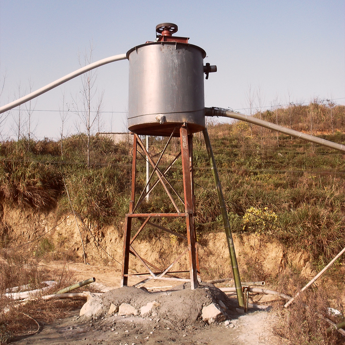 Ordinary mixing tank