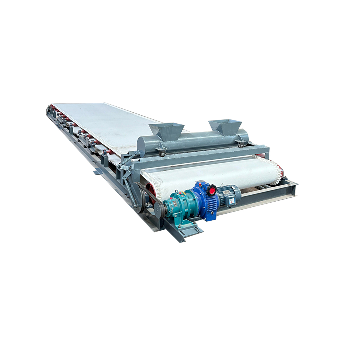 Tailings recovery blanket machine