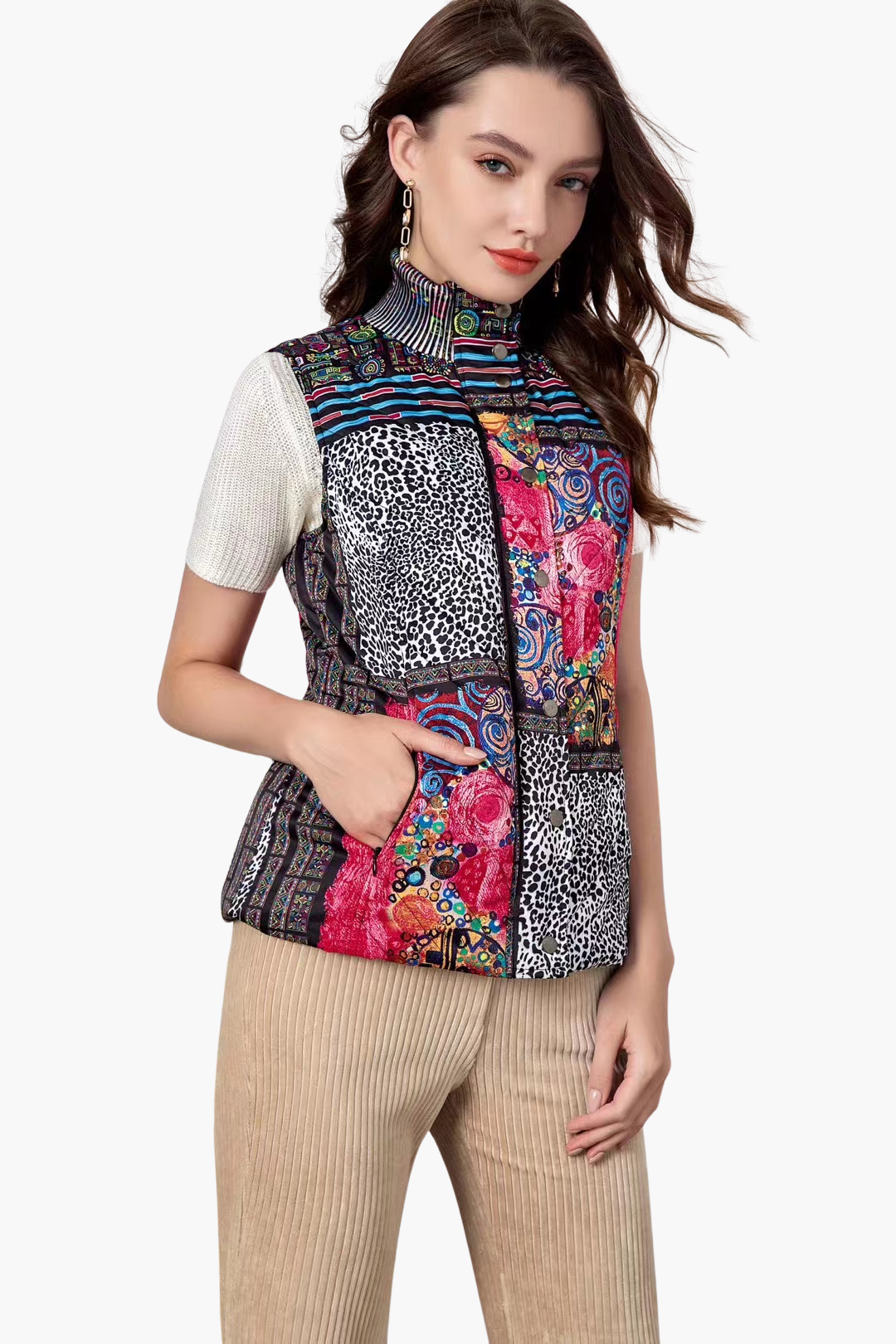 Custom Printed Padded Vest – Printed Jacket Manufacturers
