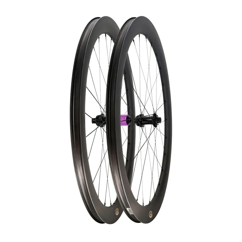 KVC45 Carbon Spoke 700C Road Disc Wheelset 20H/20H