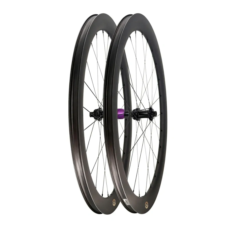KVC45 Carbon Spoke 700C Road Disc Wheelset 20H/20H