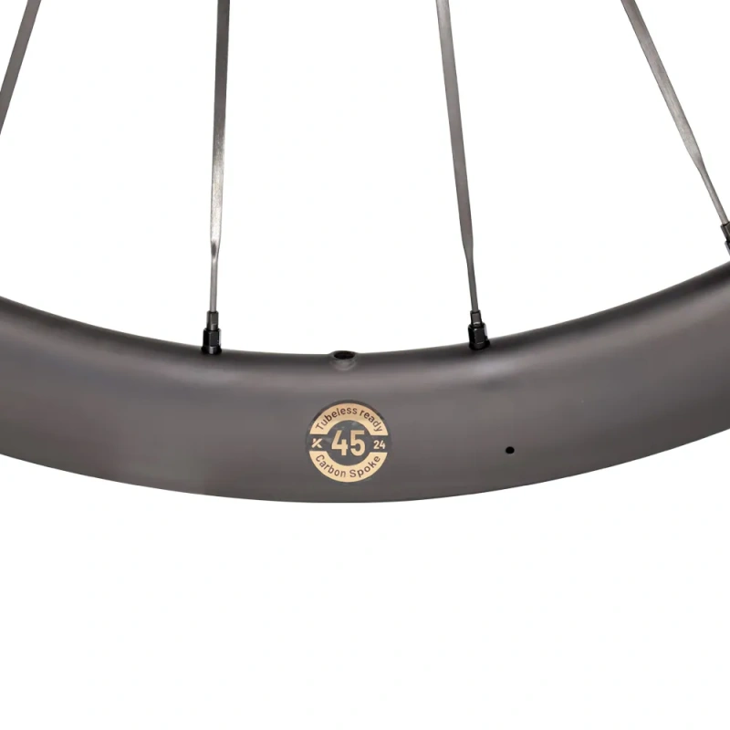 KVC45 Carbon Spoke 700C Road Disc Wheelset 20H/20H