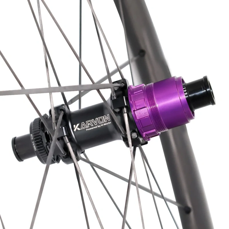 KVC45 Carbon Spoke 700C Road Disc Wheelset 20H/20H