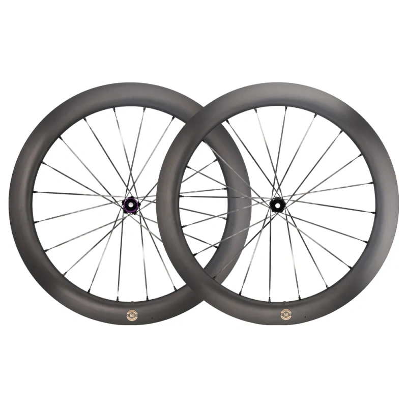 KVC58 Carbon Spoke 700C Road Disc Wheelset 20H/20H