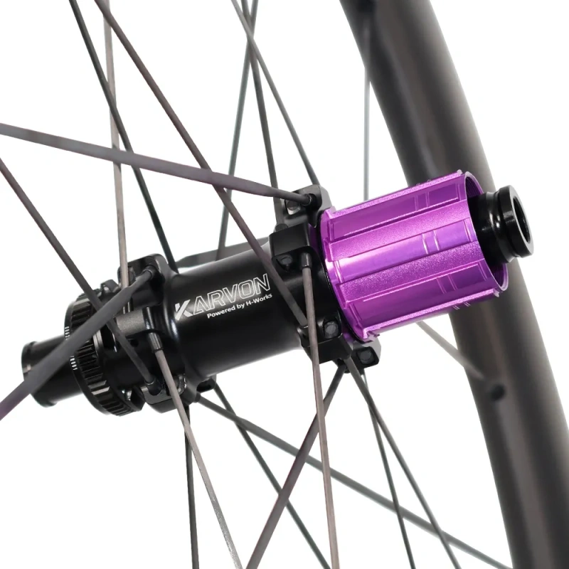 KVC58 Carbon Spoke 700C Road Disc Wheelset 20H/20H