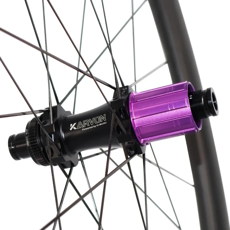 KVS40 Alpina Steel Spoke 700C Road Disc Wheelset 24H/24H