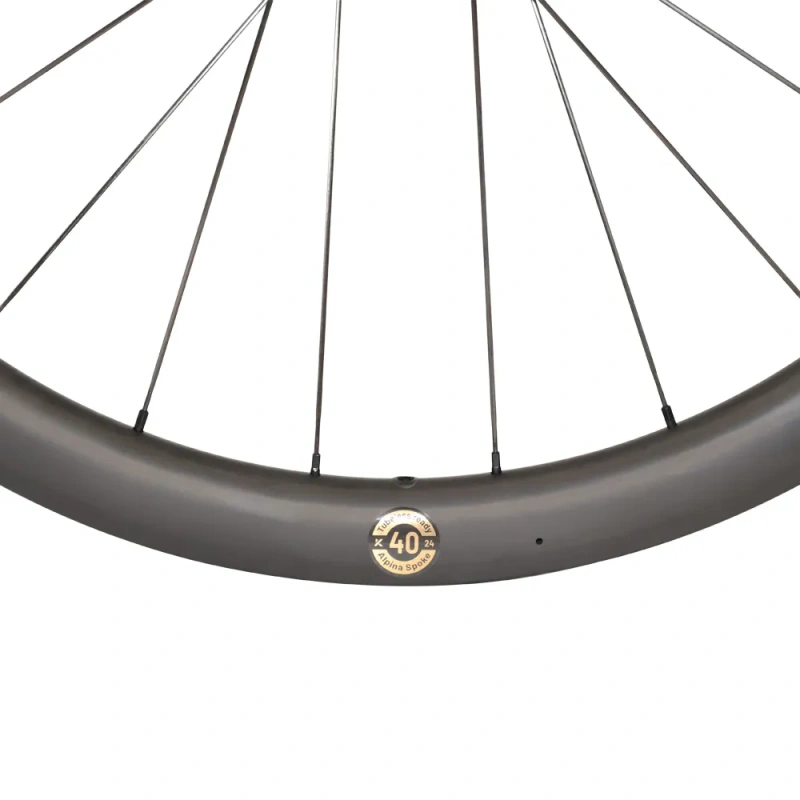 KVS40 Alpina Steel Spoke 700C Road Disc Wheelset 24H/24H
