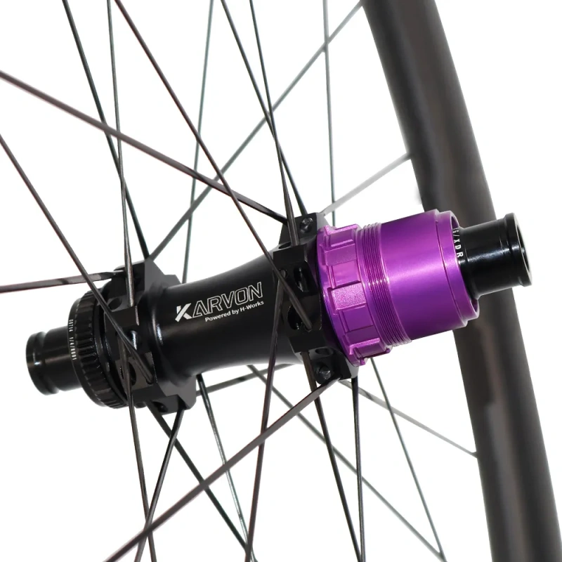 KVS40 Alpina Steel Spoke 700C Road Disc Wheelset 24H/24H