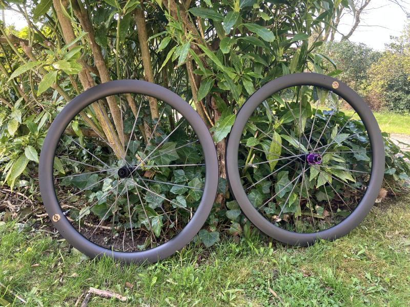 KVC45 Carbon Spoke 700C Road Disc Wheelset 20H/20H
