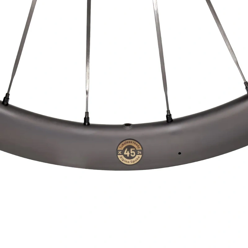 Mixed 45mm/58mm Carbon Spoke 700C Road Disc Wheelset 20H/20H