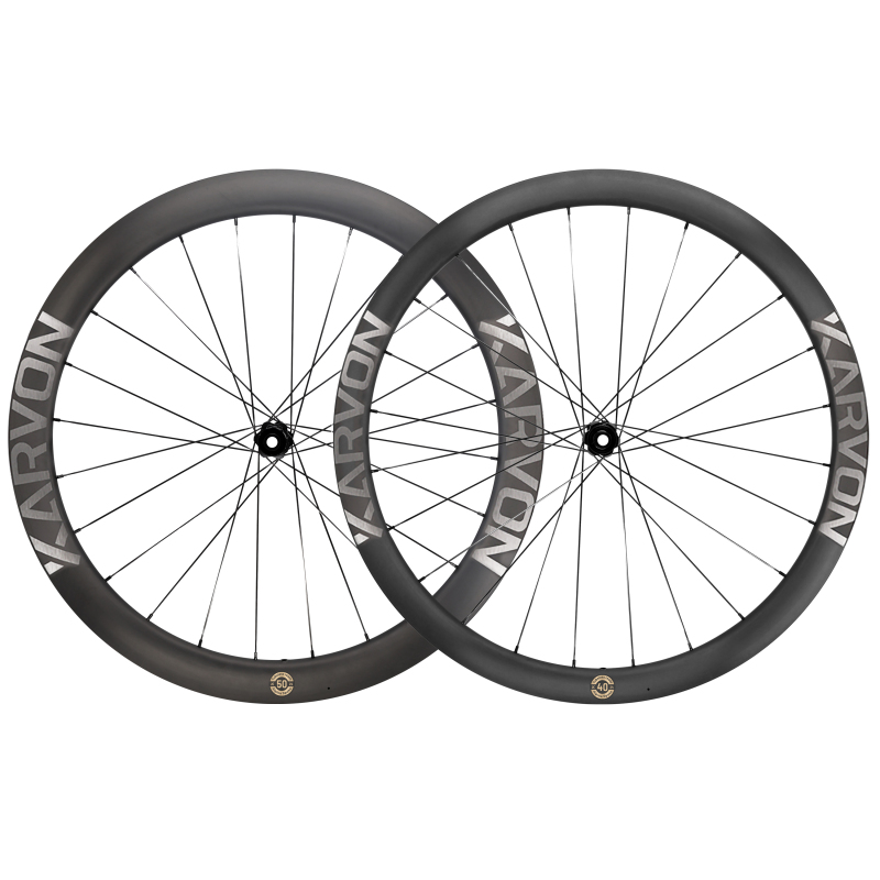 Mixed 40mm front 50mm rear KVS40/50 Aplina Steel Spoke Road Disc Wheelset
