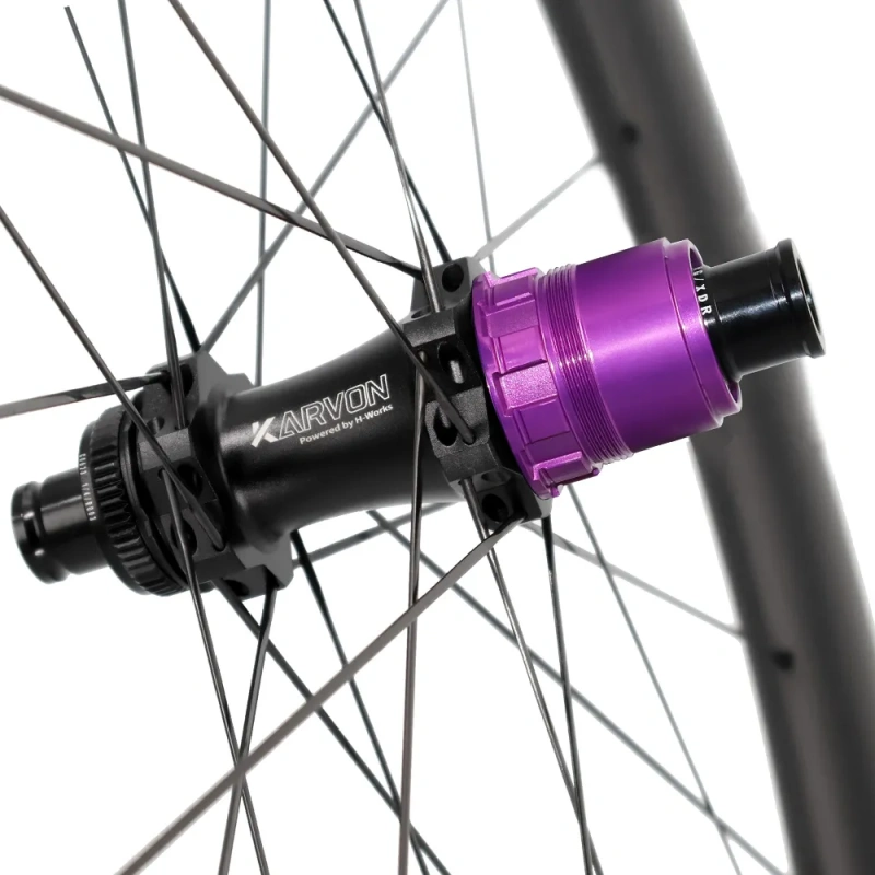 Mixed 40mm front 50mm rear KVS40/50 Aplina Steel Spoke Road Disc Wheelset