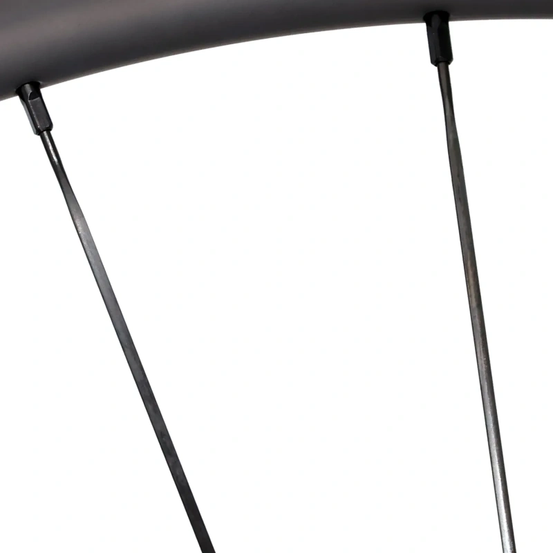 Mixed 40mm front 50mm rear KVS40/50 Aplina Steel Spoke Road Disc Wheelset