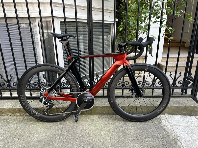 KVC58 Carbon Spoke 700C Road Disc Wheelset 20H/20H