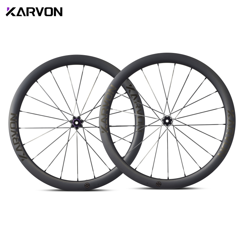 KVG45 Carbon Spoke 700C Gravel Disc Wheelset 20H/20H