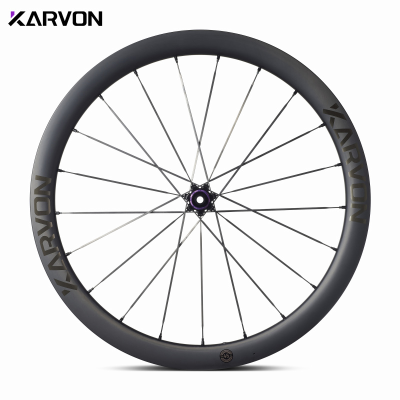 KVG45 Carbon Spoke 700C Gravel Disc Wheelset 20H/20H