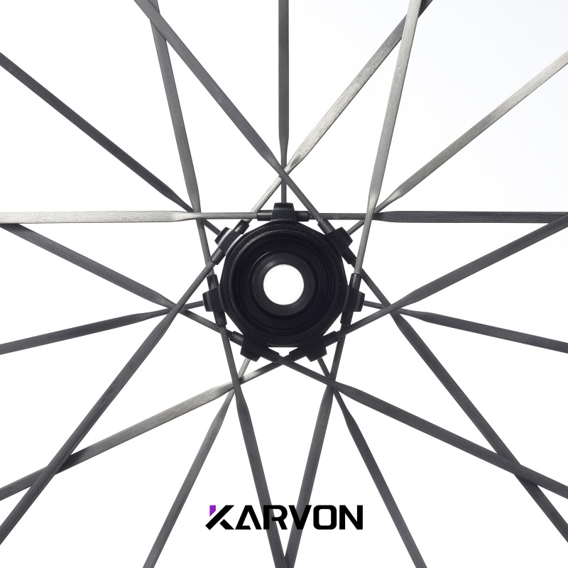 KVG45 Carbon Spoke 700C Gravel Disc Wheelset 20H/20H