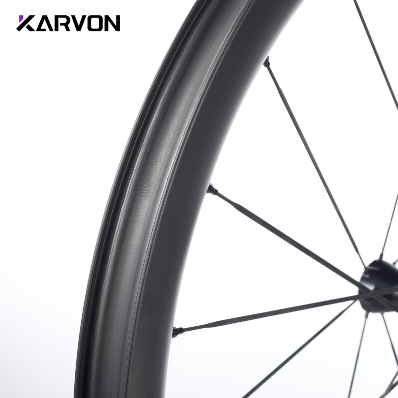 KVG45 Carbon Spoke 700C Gravel Disc Wheelset 20H/20H