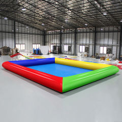 Outdoor Above Ground Airtight PVC Inflatable Portable Swimming Pool For Kids,Aftersea
