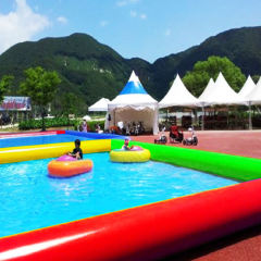 Outdoor Above Ground Airtight PVC Inflatable Portable Swimming Pool For Kids,Aftersea
