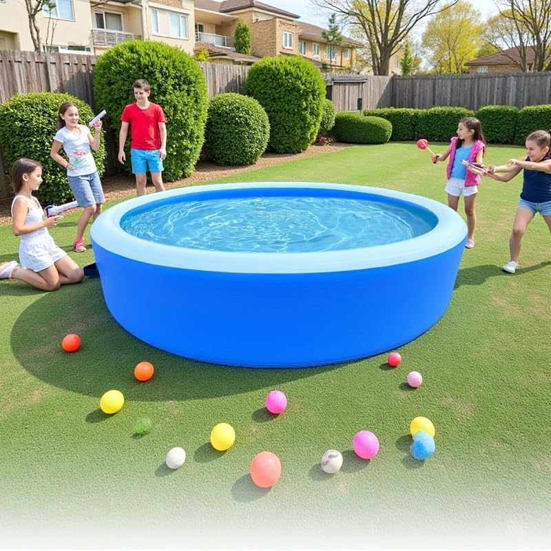 Inflatable 6.6ft Family Swimming Pool with Pump Drop Stitch Technology Above Ground Pool Wholesale OEM Available,Aftersea