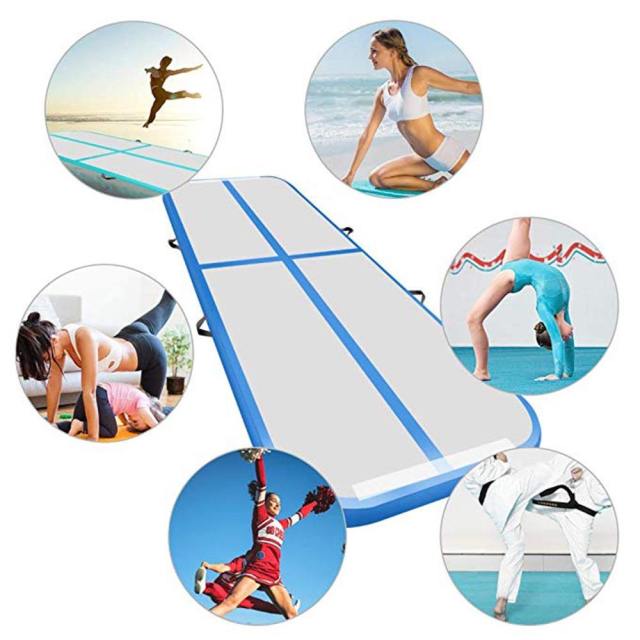 Portable DWF Air Track Gymnastics Mat Waterproof Inflatable Airtrack for Yoga Gym Training Equipment,Aftersea