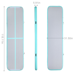Customized DWF Inflatable Gymnastics Mattress for Yoga and Gym Training Premium Fitness Mats,Aftersea