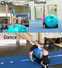 Portable Gymnastics Air Barrel Trainer for Kids Waterproof Tumbling Roller Back Handspring Custom Logo for Fitness,Aftersea