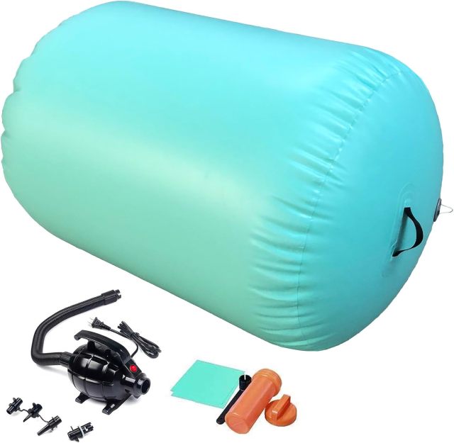 Portable Gymnastics Air Barrel Trainer for Kids Waterproof Tumbling Roller Back Handspring Custom Logo for Fitness,Aftersea