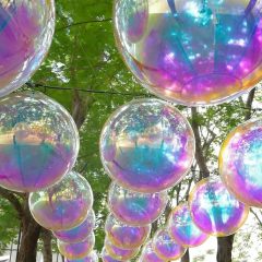 Double-Layer PVC Inflatable Mirror Ball for Decorative Outdoor and Indoor Use,Aftersea