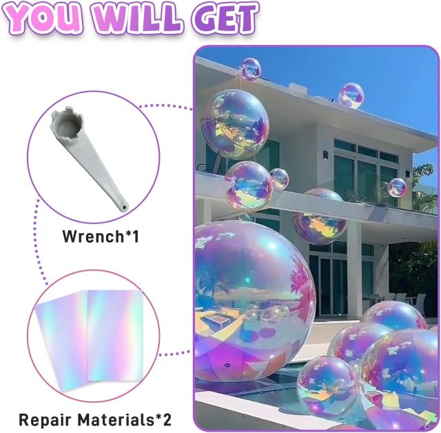 Double-Layer PVC Inflatable Mirror Ball for Decorative Outdoor and Indoor Use,Aftersea