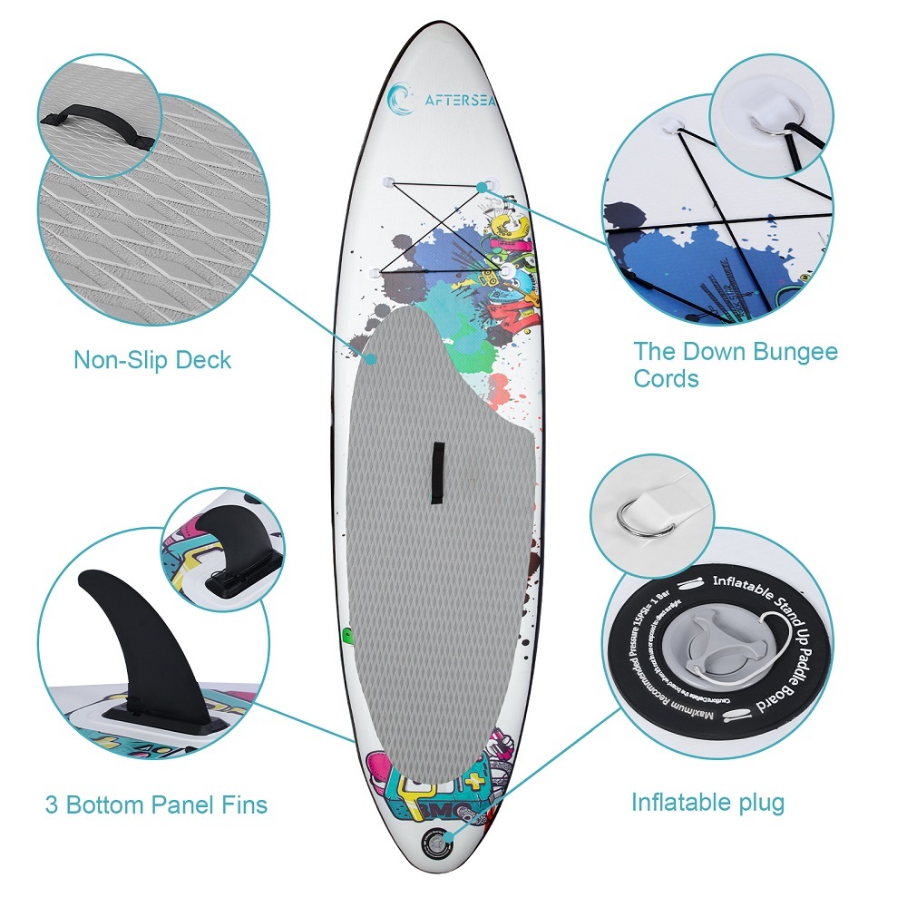 Ultra-Light Inflatable Stand up Paddle Board for All Skill Levels Premium SUP Paddleboard,Aftersea