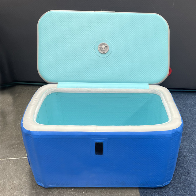Portable Inflatable Drop Stitch Foldable Insulated Ice Cooler Box for Outdoor Use Versatile Ice Bucket,Aftersea