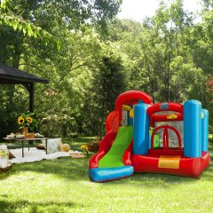 Indoor Outdoor Inflatable Bounce House and Jumping Castle with Slide Combo,Aftersea