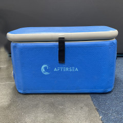 Portable Inflatable Drop Stitch Foldable Insulated Ice Cooler Box for Outdoor Use Versatile Ice Bucket,Aftersea