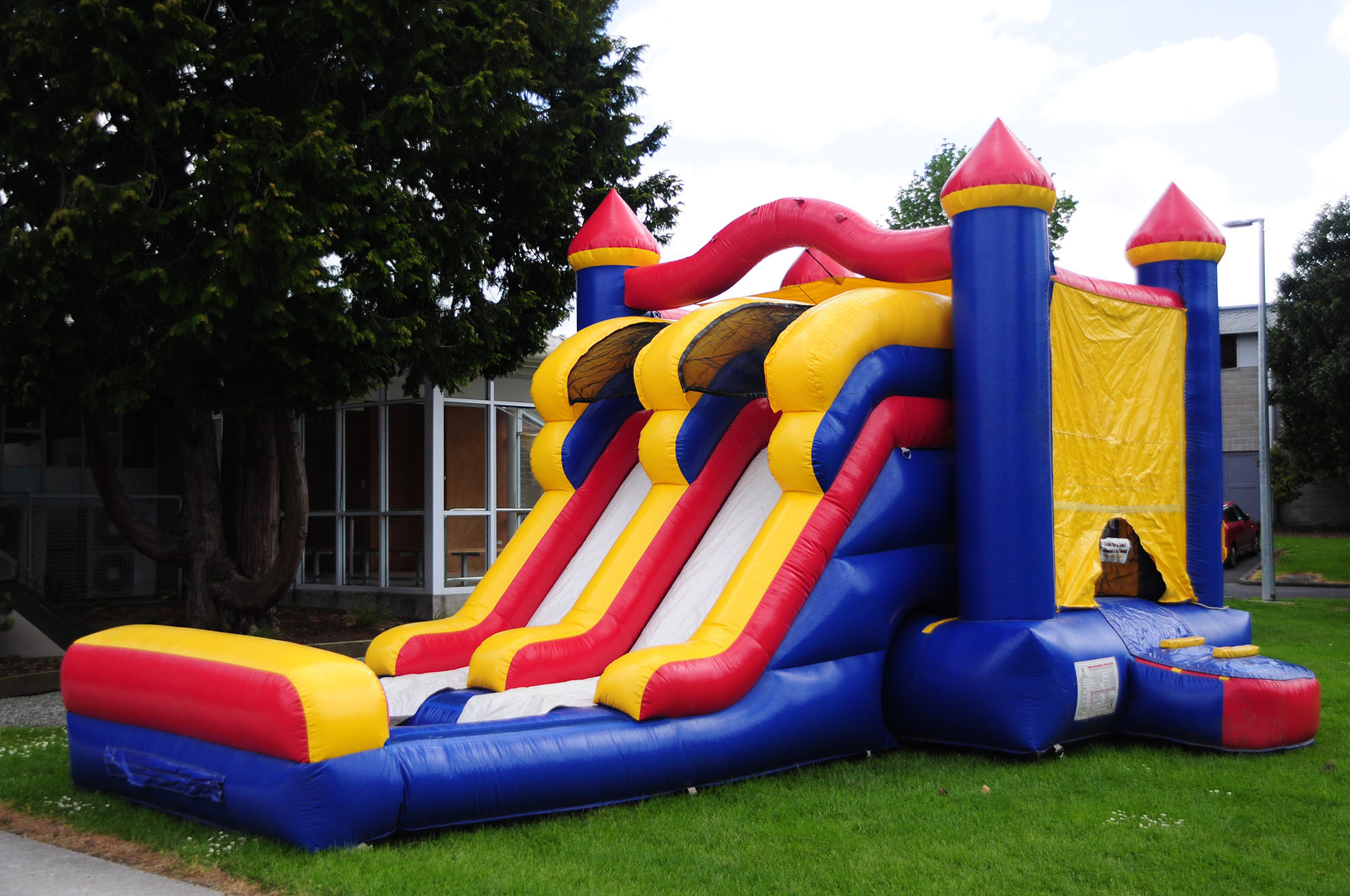 Indoor Outdoor Inflatable Bounce House and Jumping Castle with Slide Combo,Aftersea