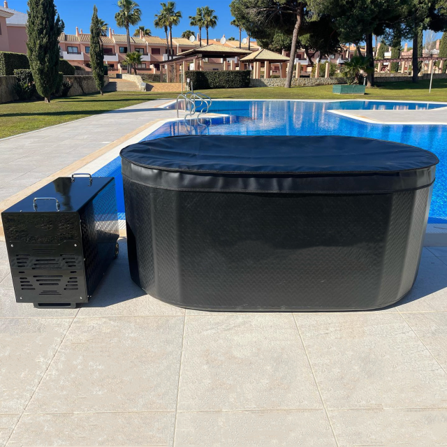 DWF Portable Inflatable Ice Bath Tub for Muscle Recovery Cold Therapy for Athletes and Home Use,Aftersea