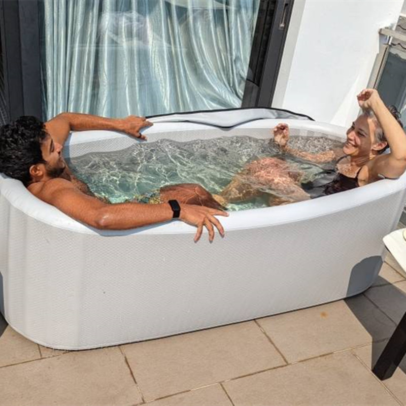 DWF Portable Inflatable Ice Bath Tub for Muscle Recovery Cold Therapy for Athletes and Home Use,Aftersea