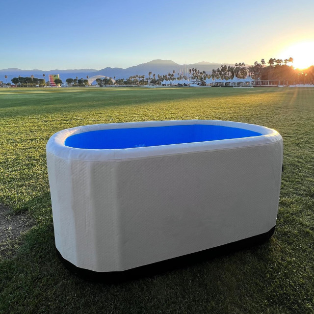 DWF Portable Inflatable Ice Bath Tub for Muscle Recovery Cold Therapy for Athletes and Home Use,Aftersea