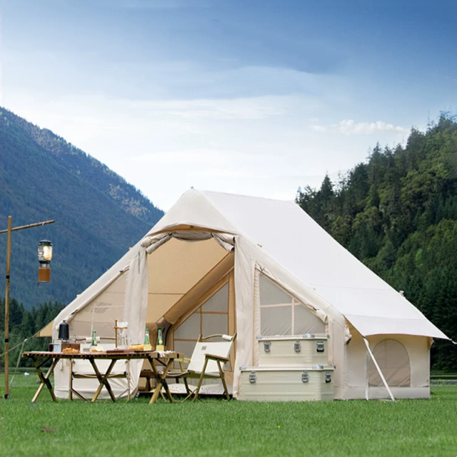 Waterproof Oxford Cloth Inflatable Family Tent for Outdoor Camping and Adventure,Aftersea