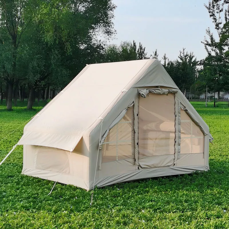 Waterproof Oxford Cloth Inflatable Family Tent for Outdoor Camping and Adventure,Aftersea