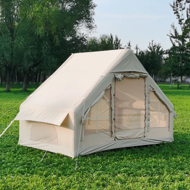 Waterproof Oxford Cloth Inflatable Family Tent for Outdoor Camping and Adventure,Aftersea