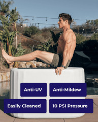 DWF Portable Inflatable Ice Bath Tub for Muscle Recovery Cold Therapy for Athletes and Home Use,Aftersea