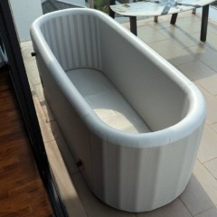 DWF Portable Inflatable Ice Bath Tub for Muscle Recovery Cold Therapy for Athletes and Home Use,Aftersea