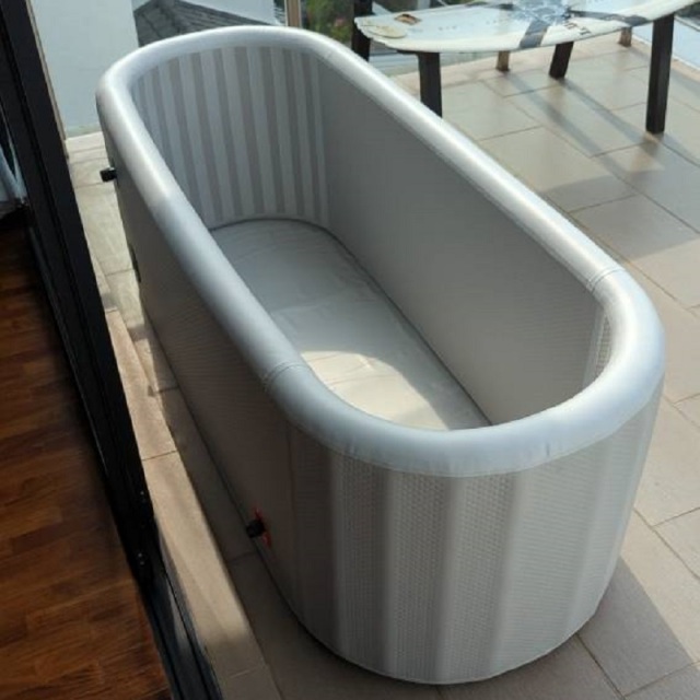 DWF Portable Inflatable Ice Bath Tub for Muscle Recovery Cold Therapy for Athletes and Home Use,Aftersea