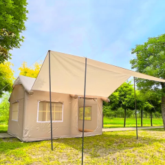 Inflatable Oxford Cloth Family Tent for Outdoor Wild Camping House for 2-8 People,Aftersea