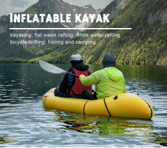 Lightweight Inflatable Water Kayak Boat 2 Adult Persons for Rowing Adventures,Aftersea