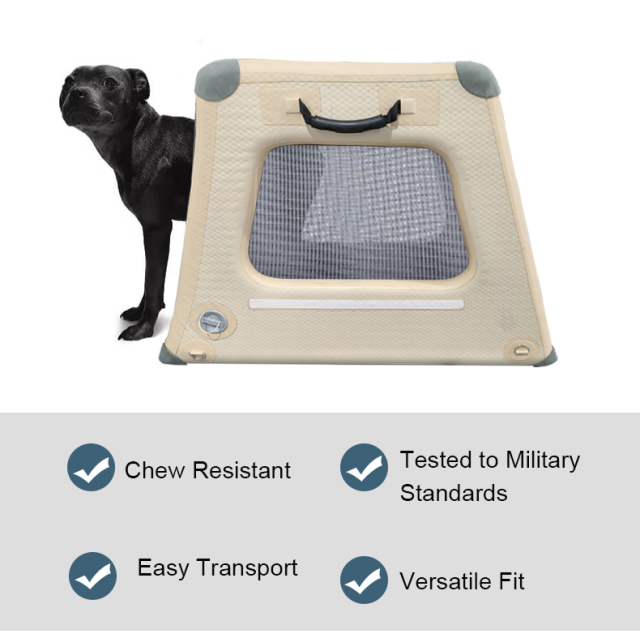 Portable Inflatable Outdoor Cage for Dogs and Cats Pet Camping Carry House,Aftersea