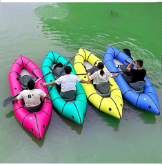 Lightweight Inflatable Water Kayak Boat 2 Adult Persons for Rowing Adventures,Aftersea