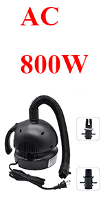 AC 800W air track mat pump